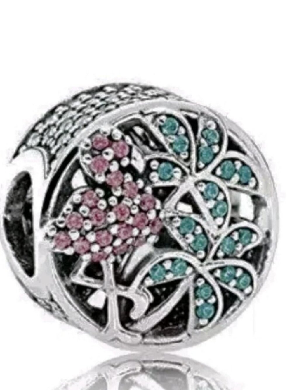 NWOT Pandora Tropical Flamingo Charm